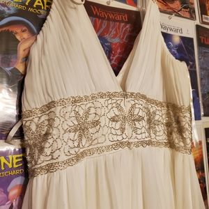 Long Olly beaded dress